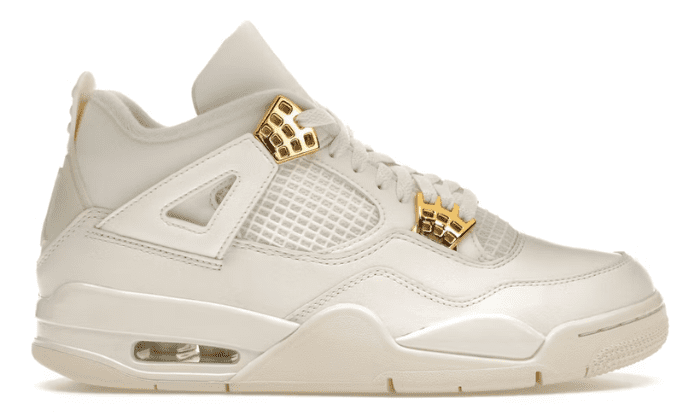 Air Jordan 4 Metallic Gold