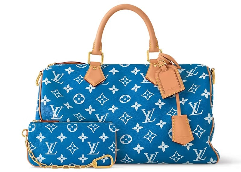 Speedy P9 Bandoulière 40 Blu