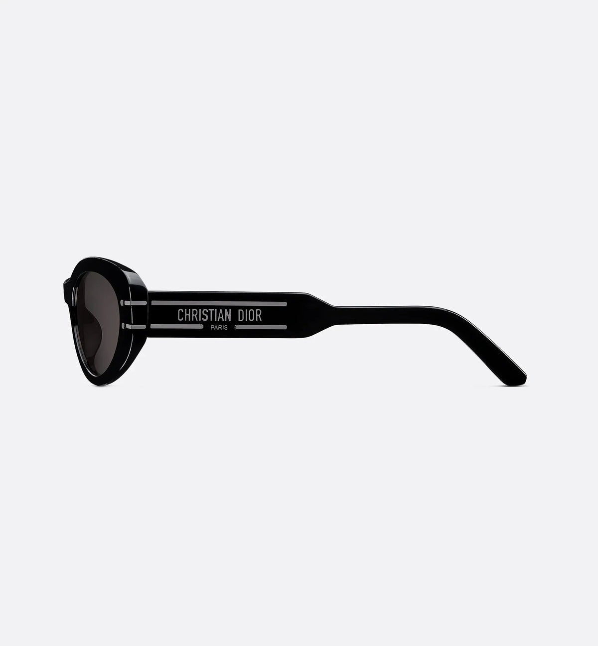 Occhiali da sole ovali neri Signature B8U donna