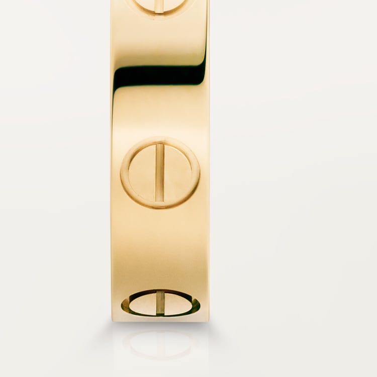 Anello LOVE modello piccolo in color oro
