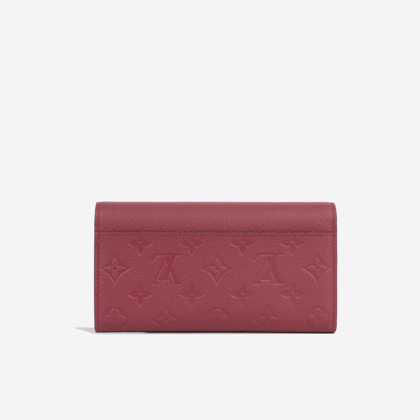 Portafoglio Sarah Empreinte Maroon