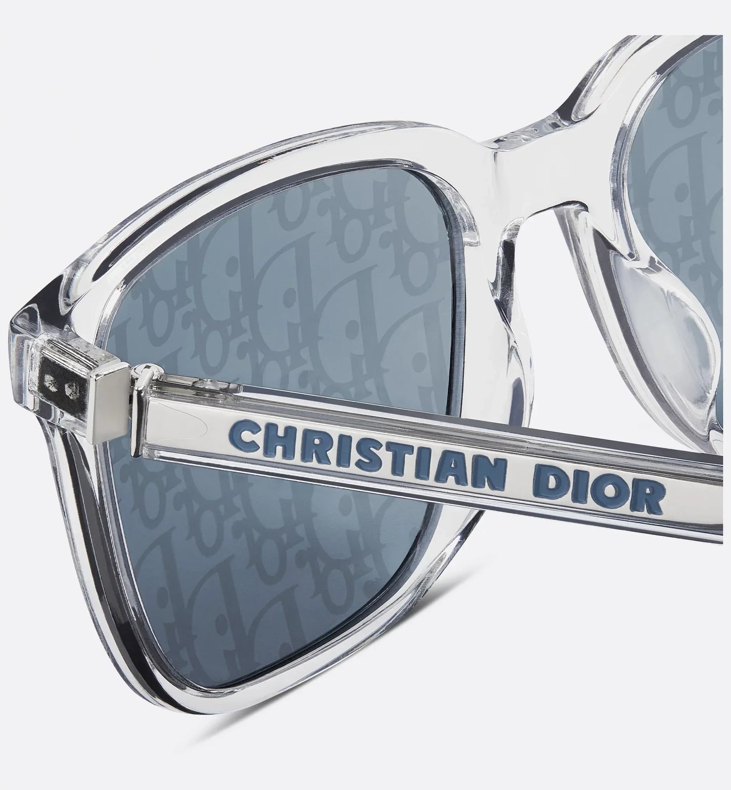 Occhiali da sole rettangolari Tag SU Crystal-Tone uomo