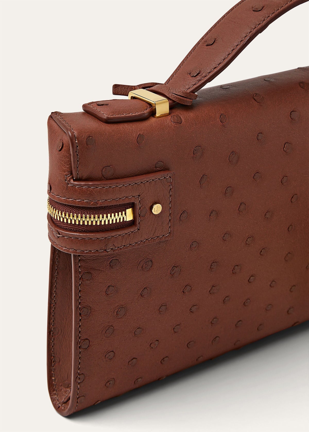 Extra Clutch L29 Burnt Tan /Sun Gold a pois