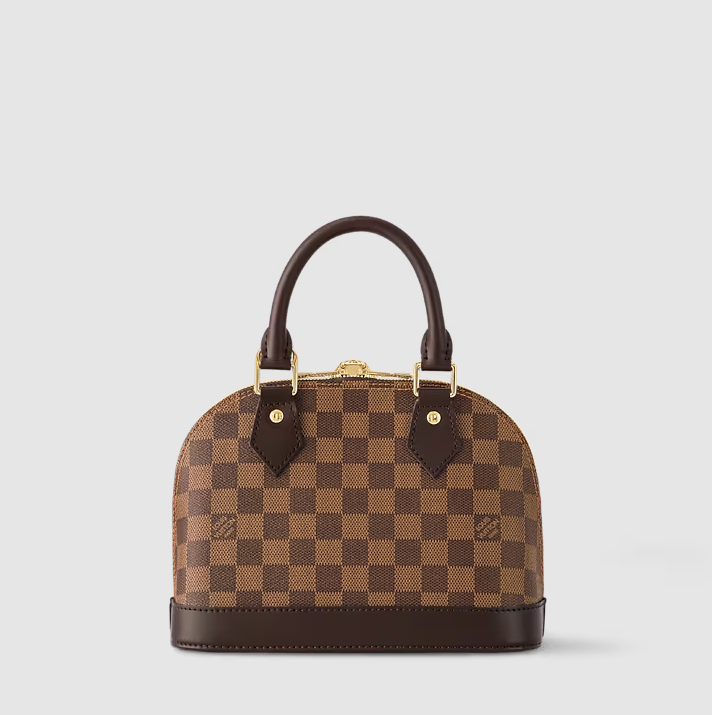Alma BB Tela Damier Ébène Marrone