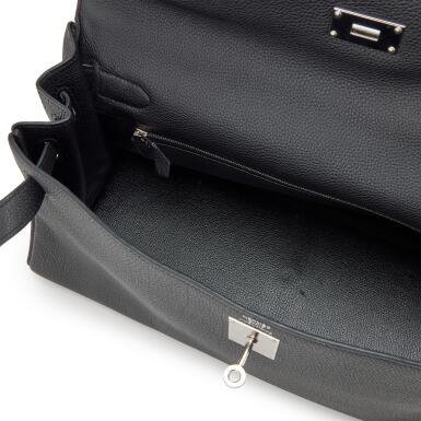 Shoulder Birkin 42 JPG Black Clemence Palladium Hardware