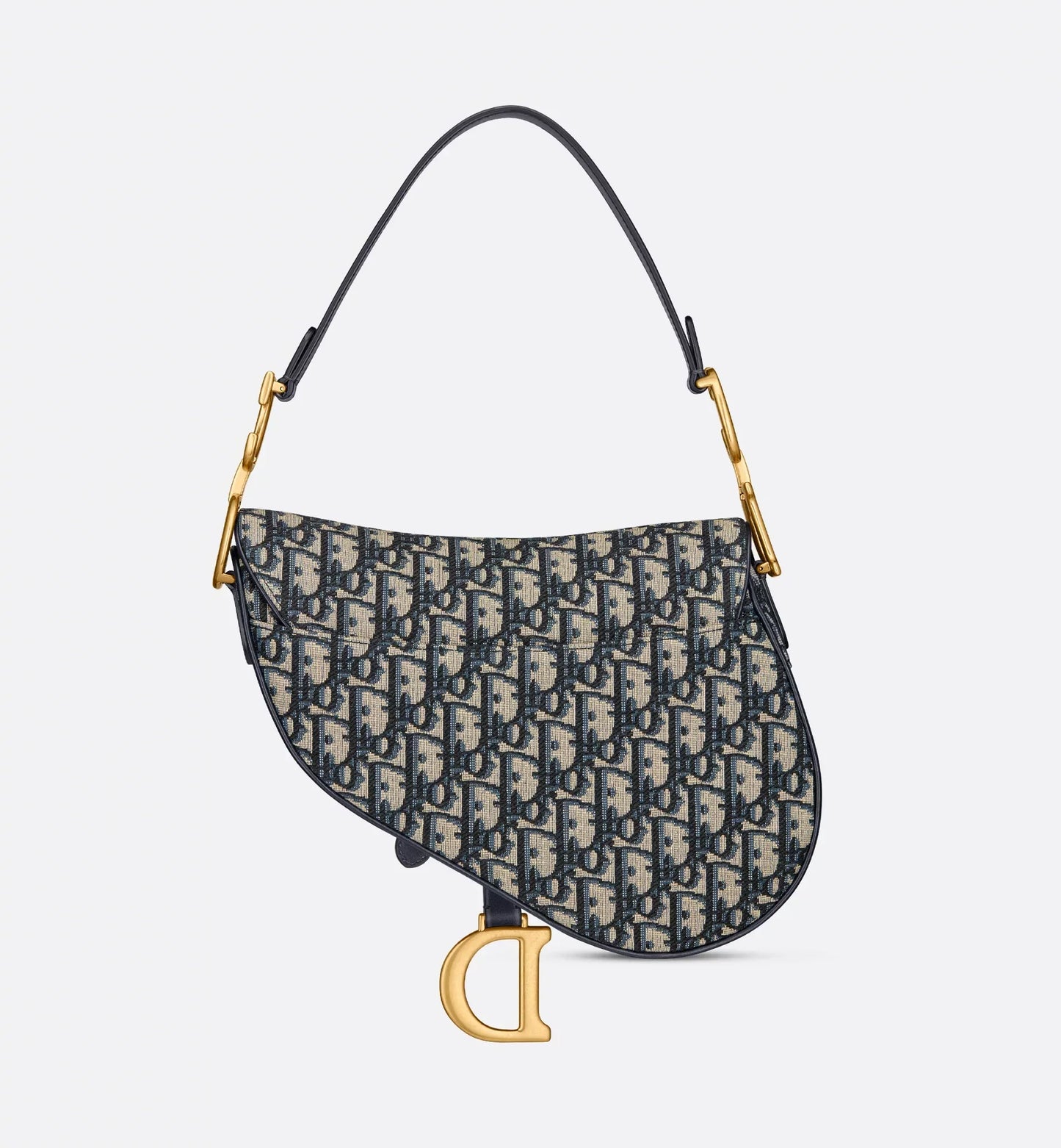 Saddle Bag Jacquard Oblique blu