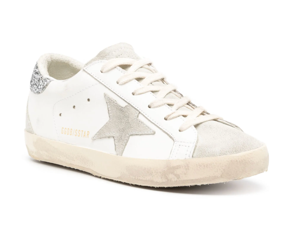 Golden Goose Super-Star White/Silver