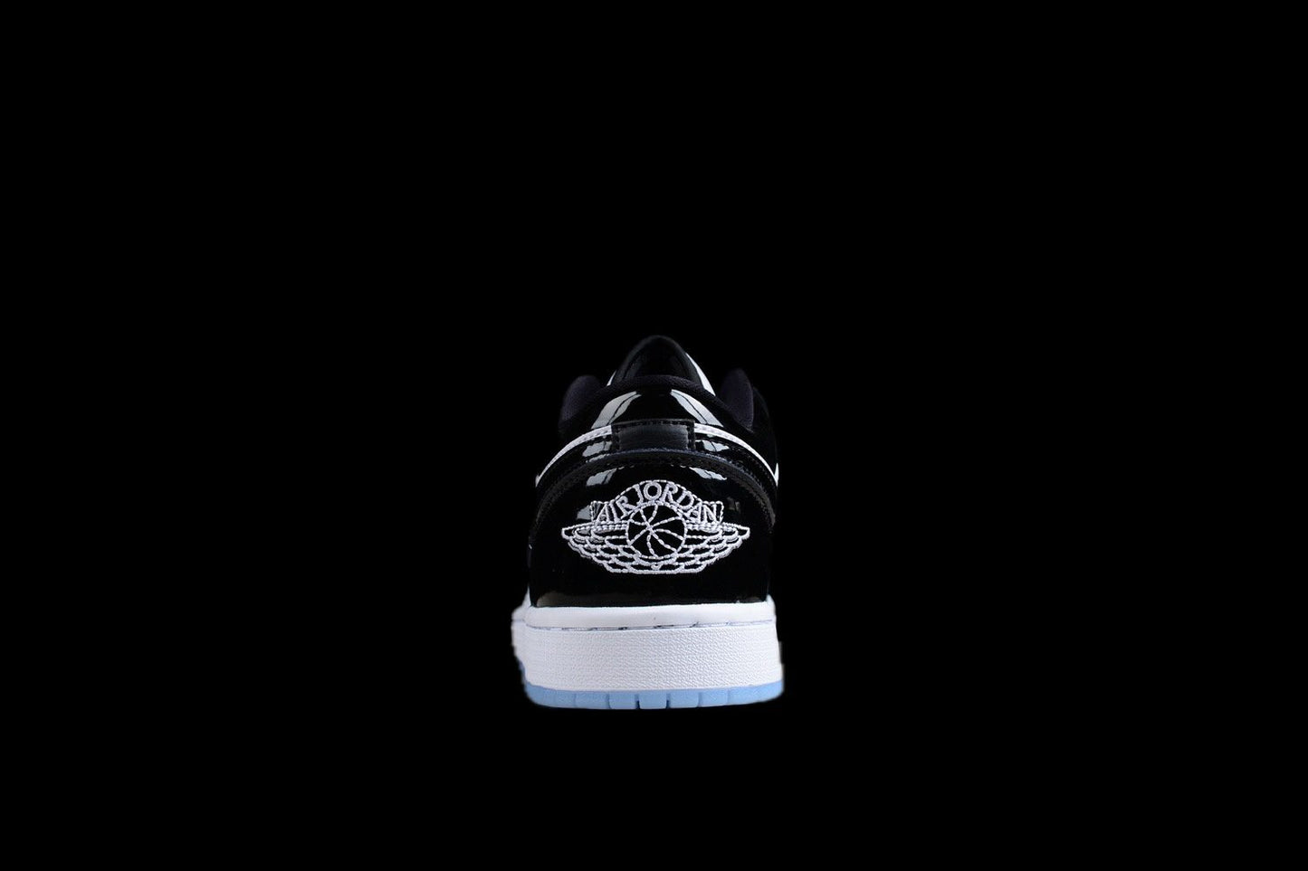 Air Jordan 1 Low shiny black