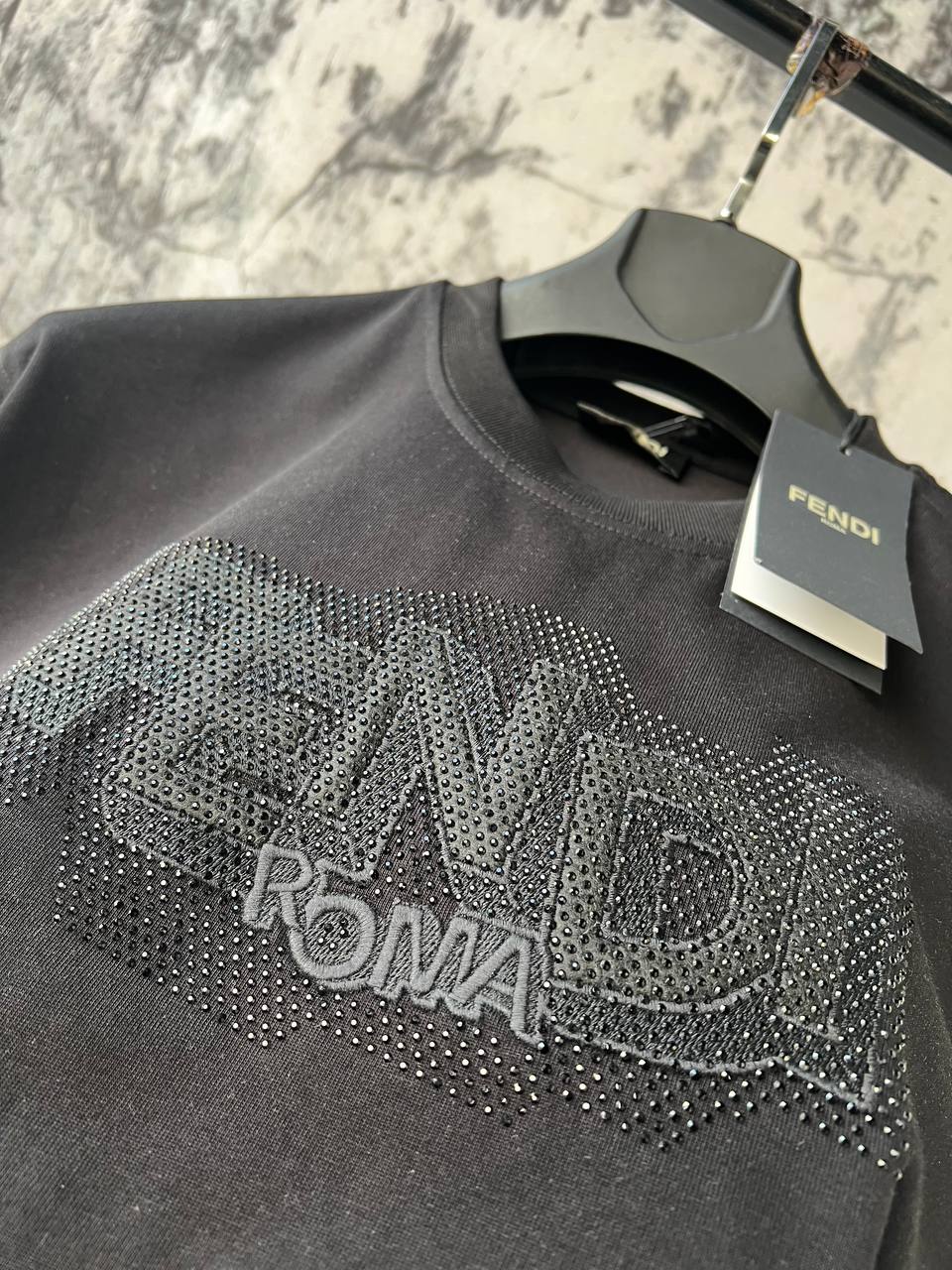 T-shirt Fendi Crystal 001