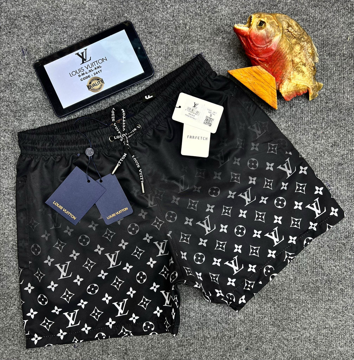 Costume LV Monogram Gradient