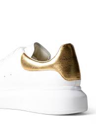Alexander Mq White & Gold