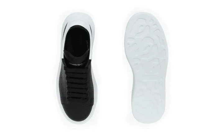 Alexander Mcqeen Oversized White Black