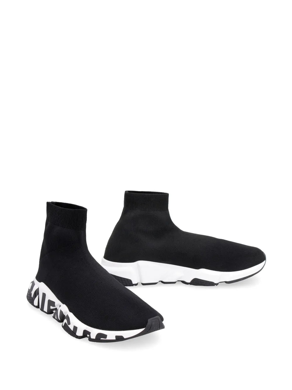 Speed Graffiti Trainers White Black