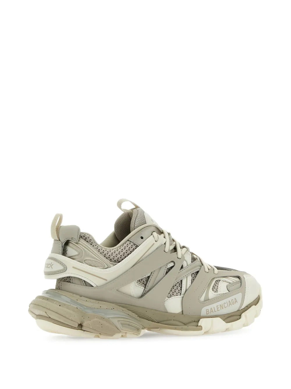 Track layered sneakers
