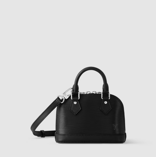 Alma Nano Pelle Epi Nero