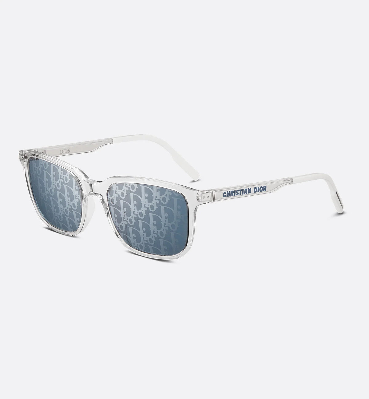 Occhiali da sole rettangolari Tag SU Crystal-Tone uomo
