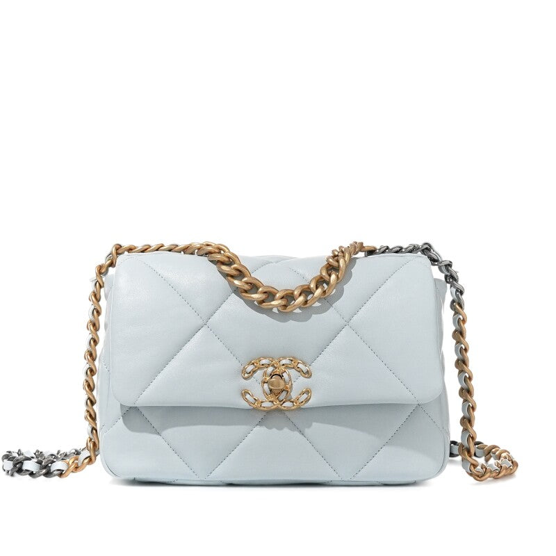 Borsa 19 Flap Small Azzurro