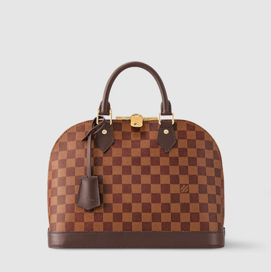 Alma PM Tela Damier Ébène