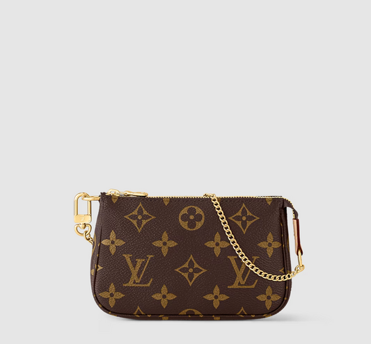 Mini pochette Accessoires in Tela Monogram