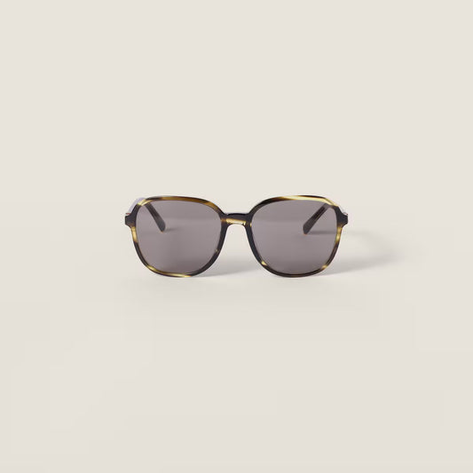 Occhiali da sole Miu Regard in striato londen con lenti grigio