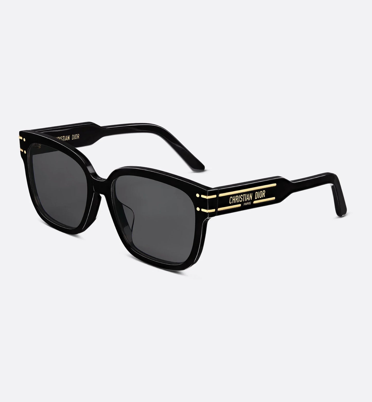 Occhiali da sole Signature S7F neri quadrati donna