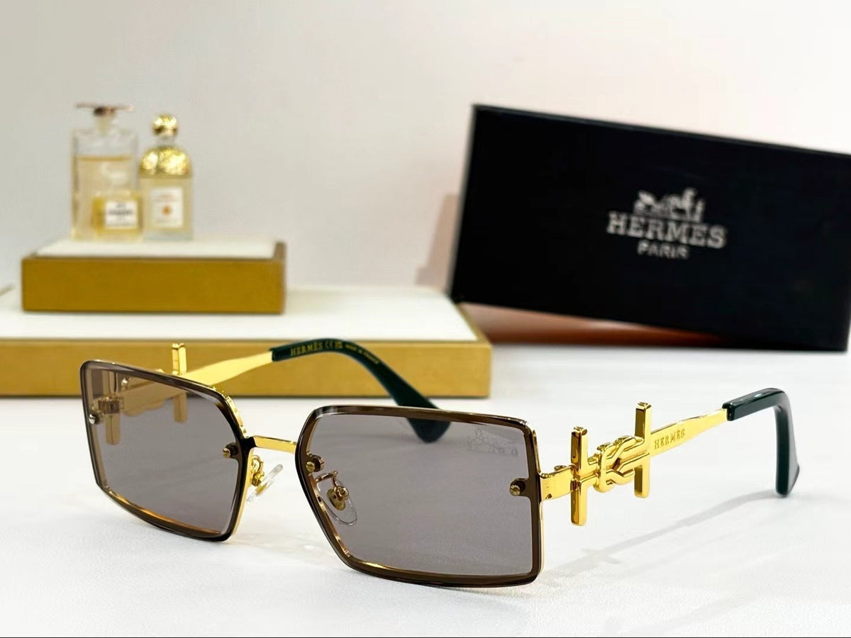 Occhiali da sole 9716 Marrone/Oro