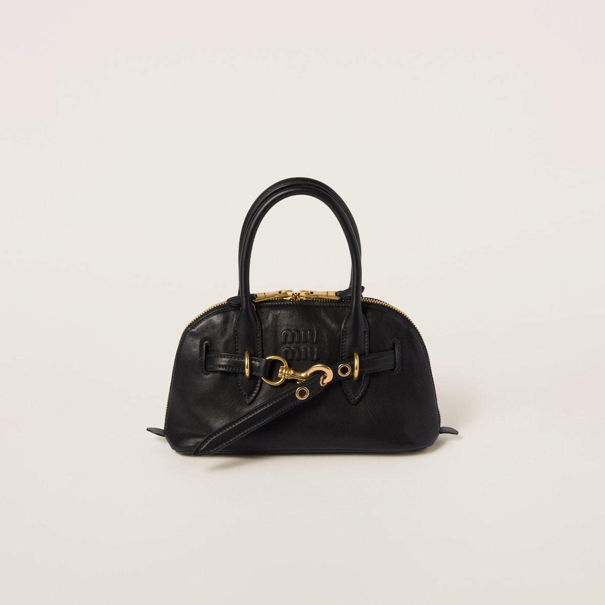 Borsa Aventure piccola in nappa nero
