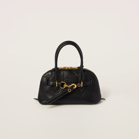 Borsa Aventure piccola in nappa nero