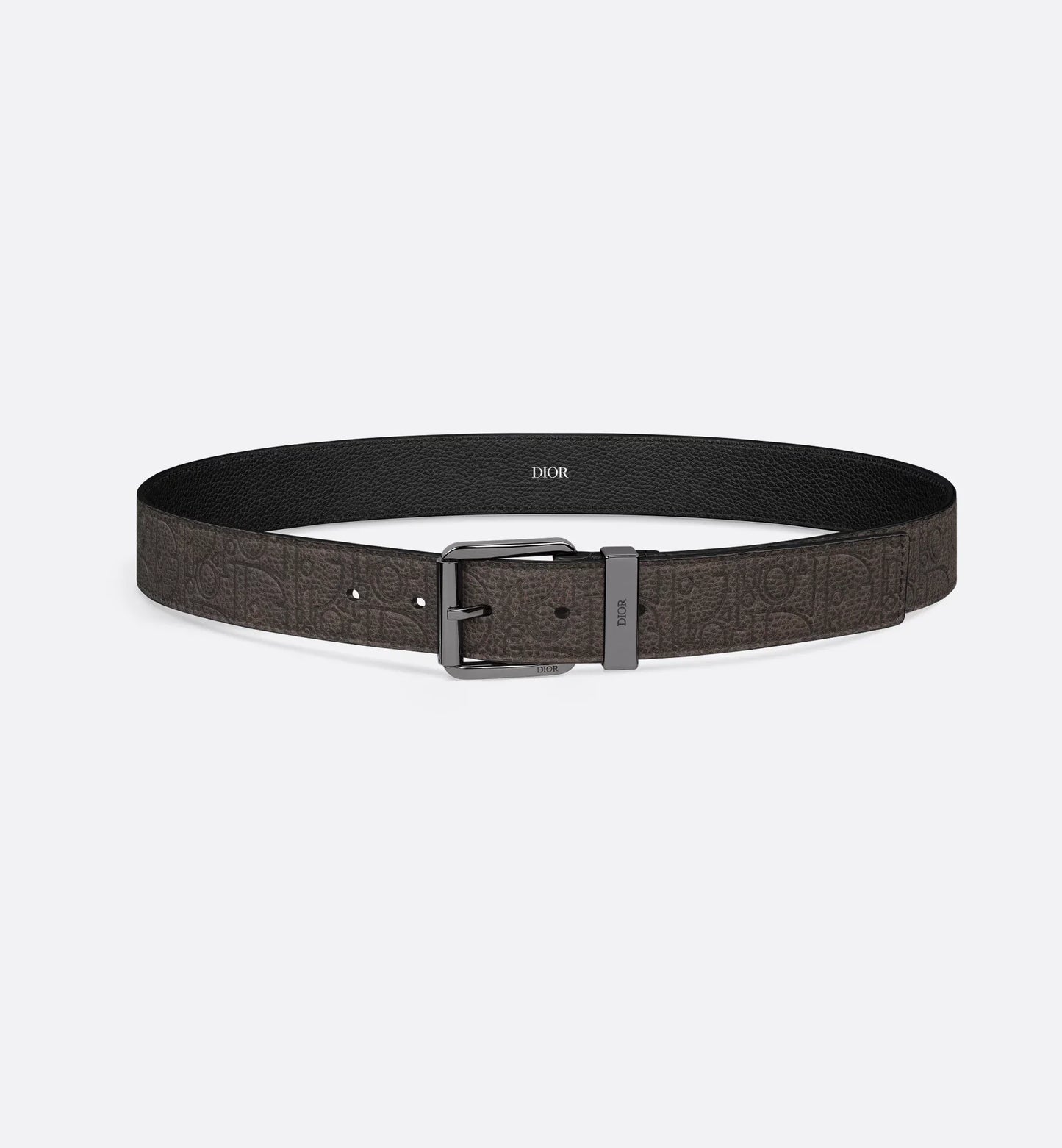Cintura marrone Gravity in pelle vintage 35 mm uomo
