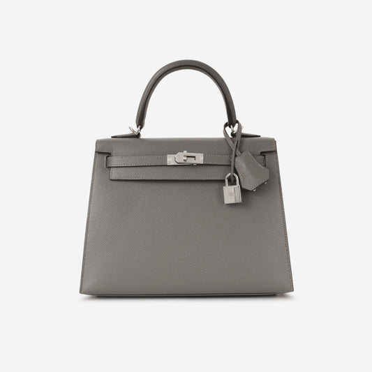 Kelly 25 - Meyer Grigio Epsom