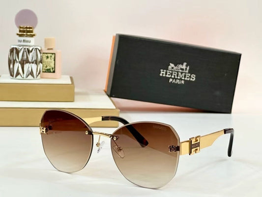 Occhiali da sole 9716 Total Marrone/Oro
