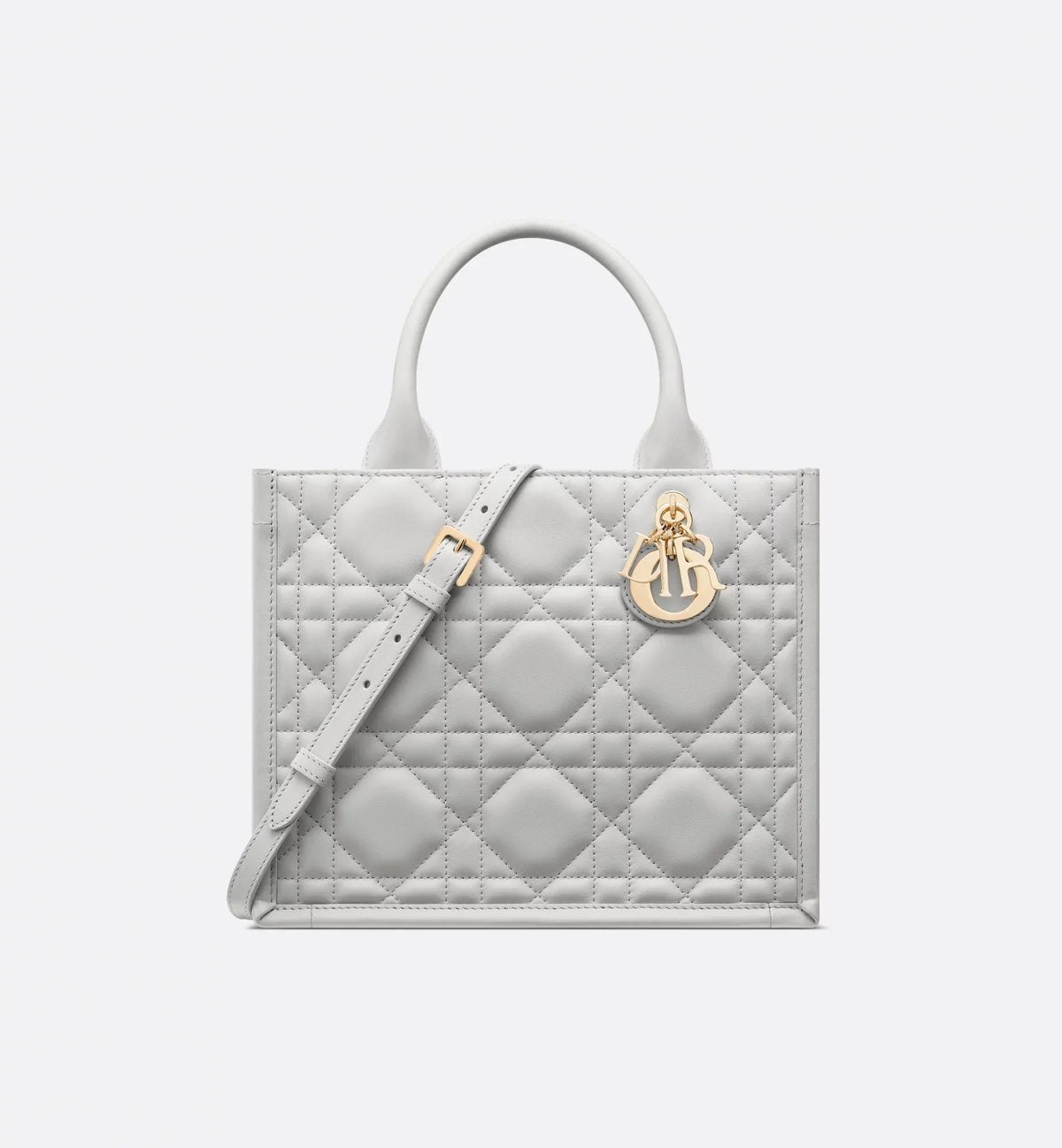 Borsa media Book Tote Grigio