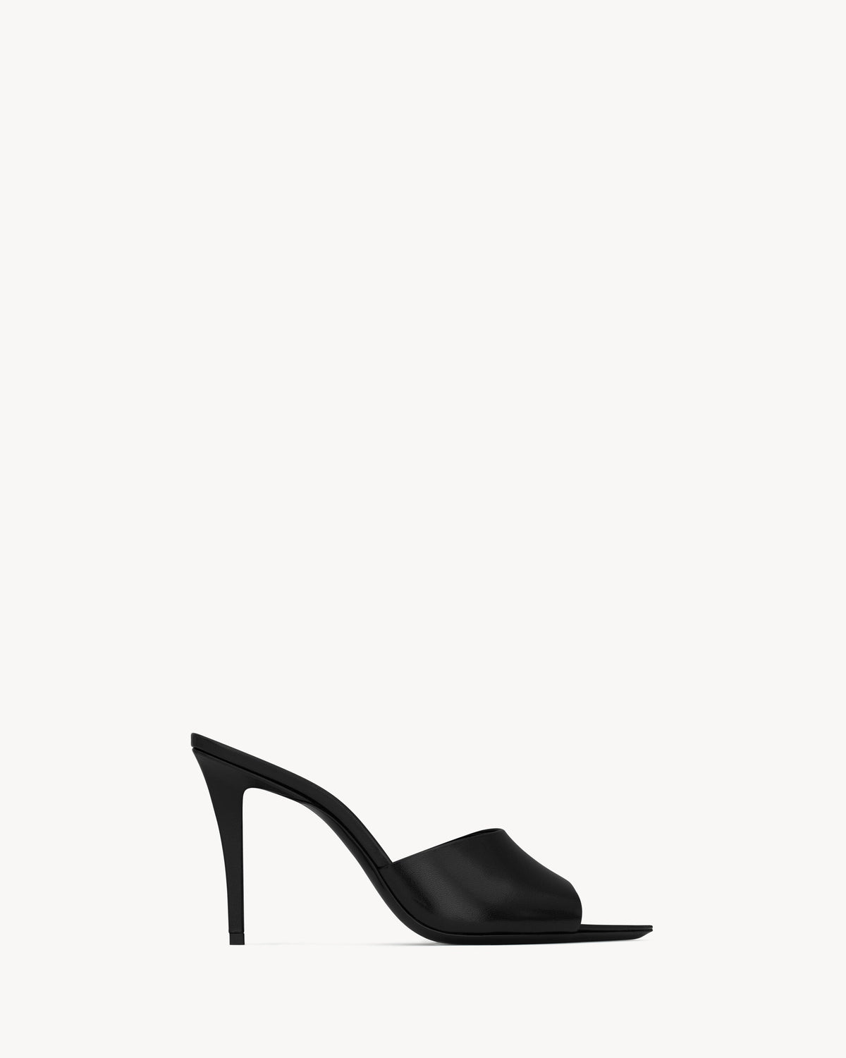 Sandali con tacco Romy in pelle nera