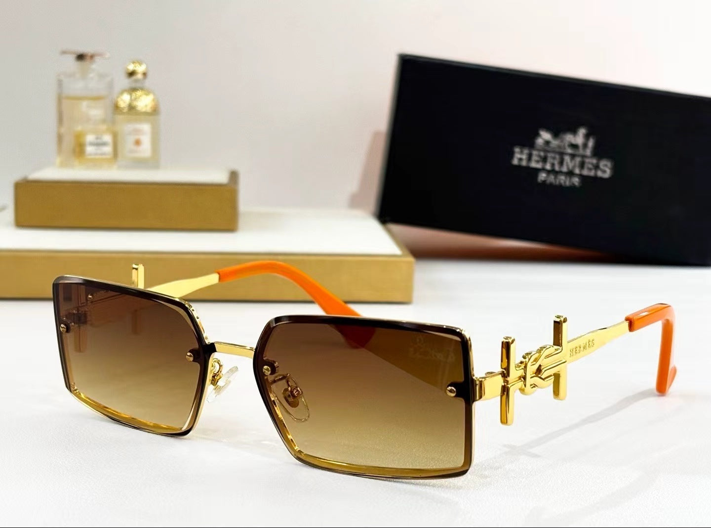Occhiali da sole 9716 Marrone