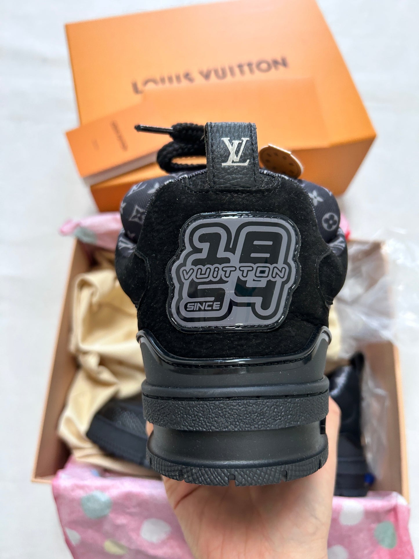 Sneakers LV Skate Nera