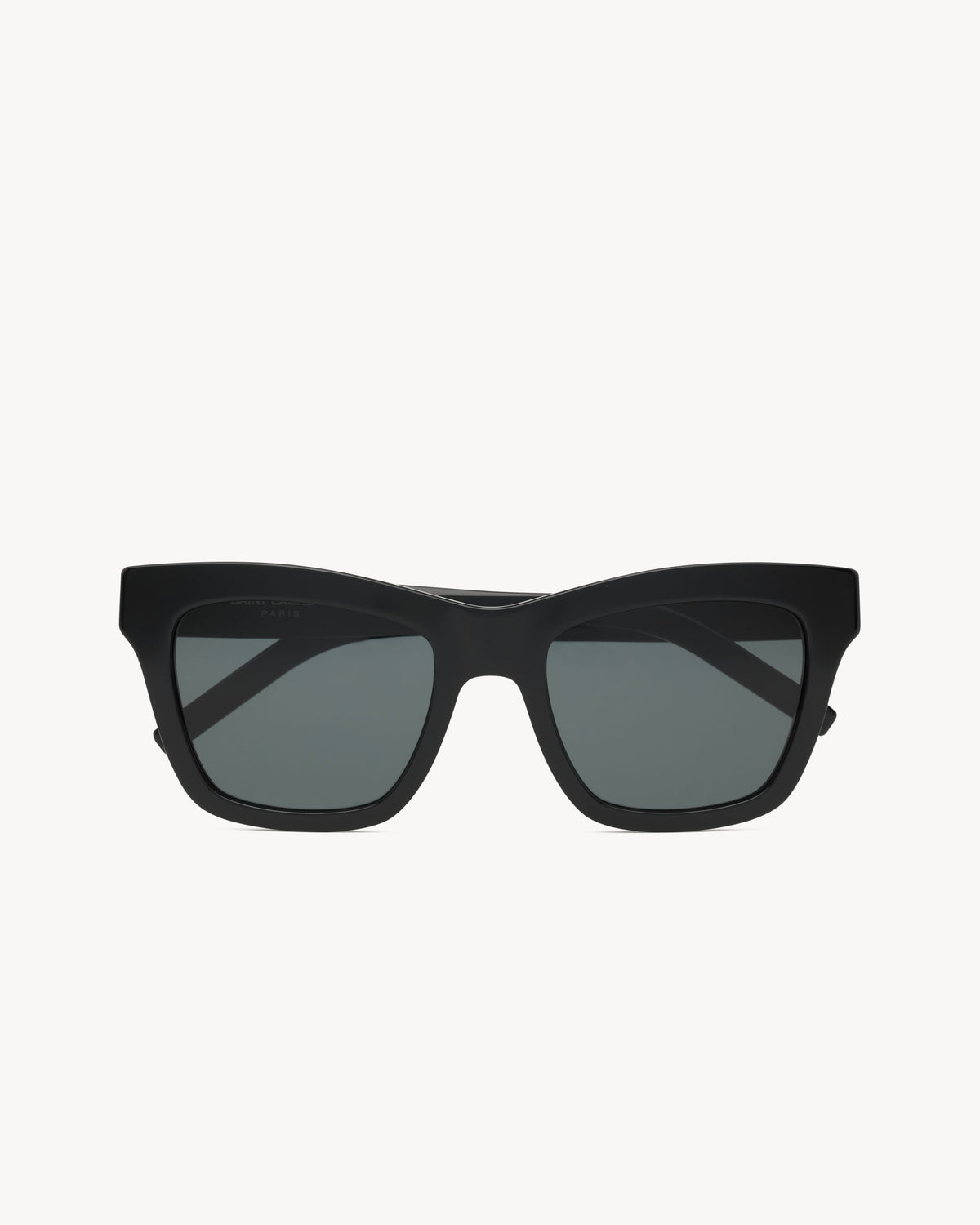 Occhiali da sole con montatura quadrata in acetato nero donna