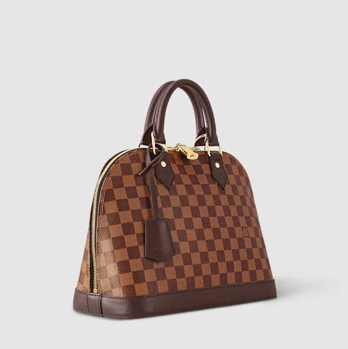 Alma PM Tela Damier Ébène