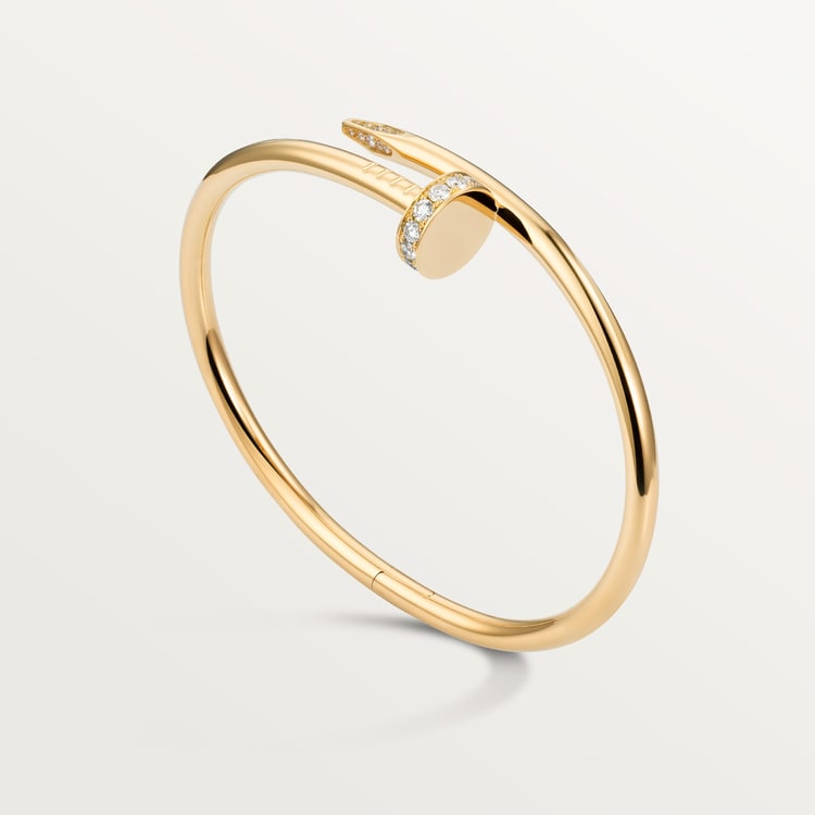 Juste un Clou bracciale classico diamanti in color oro