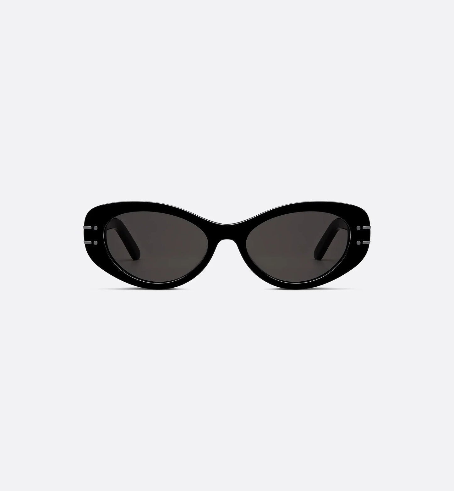 Occhiali da sole ovali neri Signature B8U donna