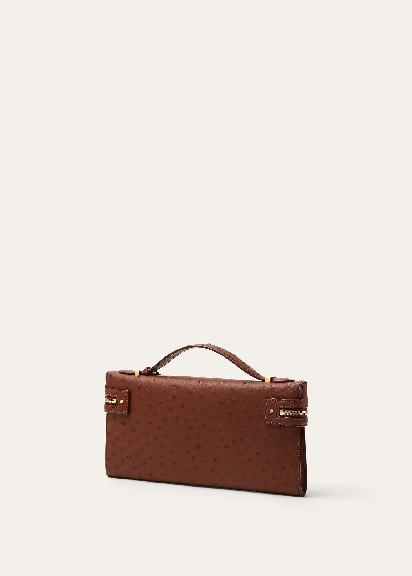 Extra Clutch L29 Burnt Tan /Sun Gold a pois