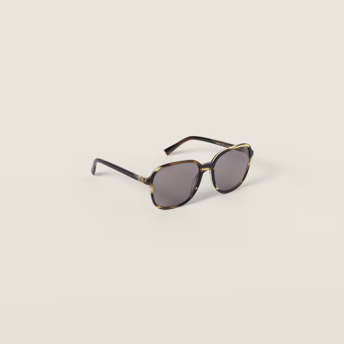 Occhiali da sole Miu Regard in striato londen con lenti grigio