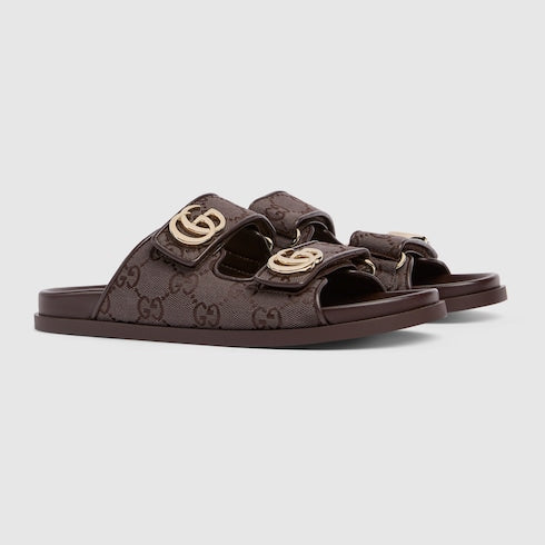 Sandalo donna con Doppia G