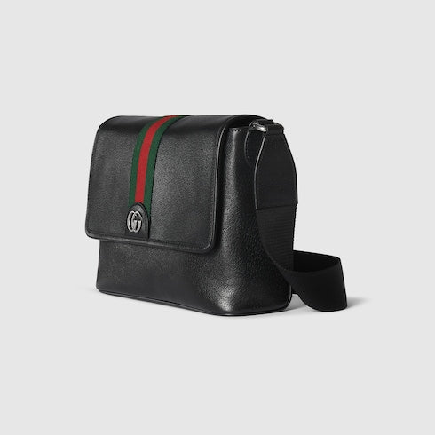 Borsa a tracolla Ophidia misura media Nero