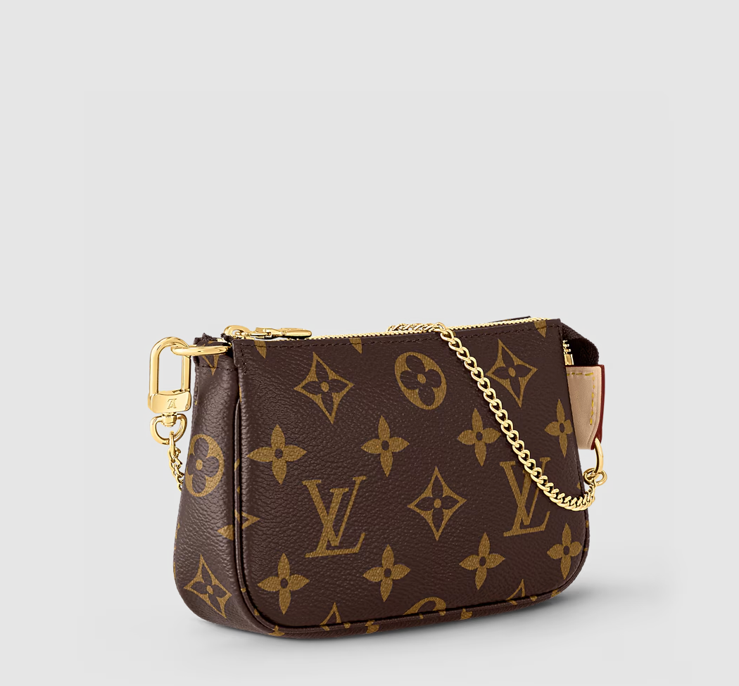 Mini pochette Accessoires in Tela Monogram
