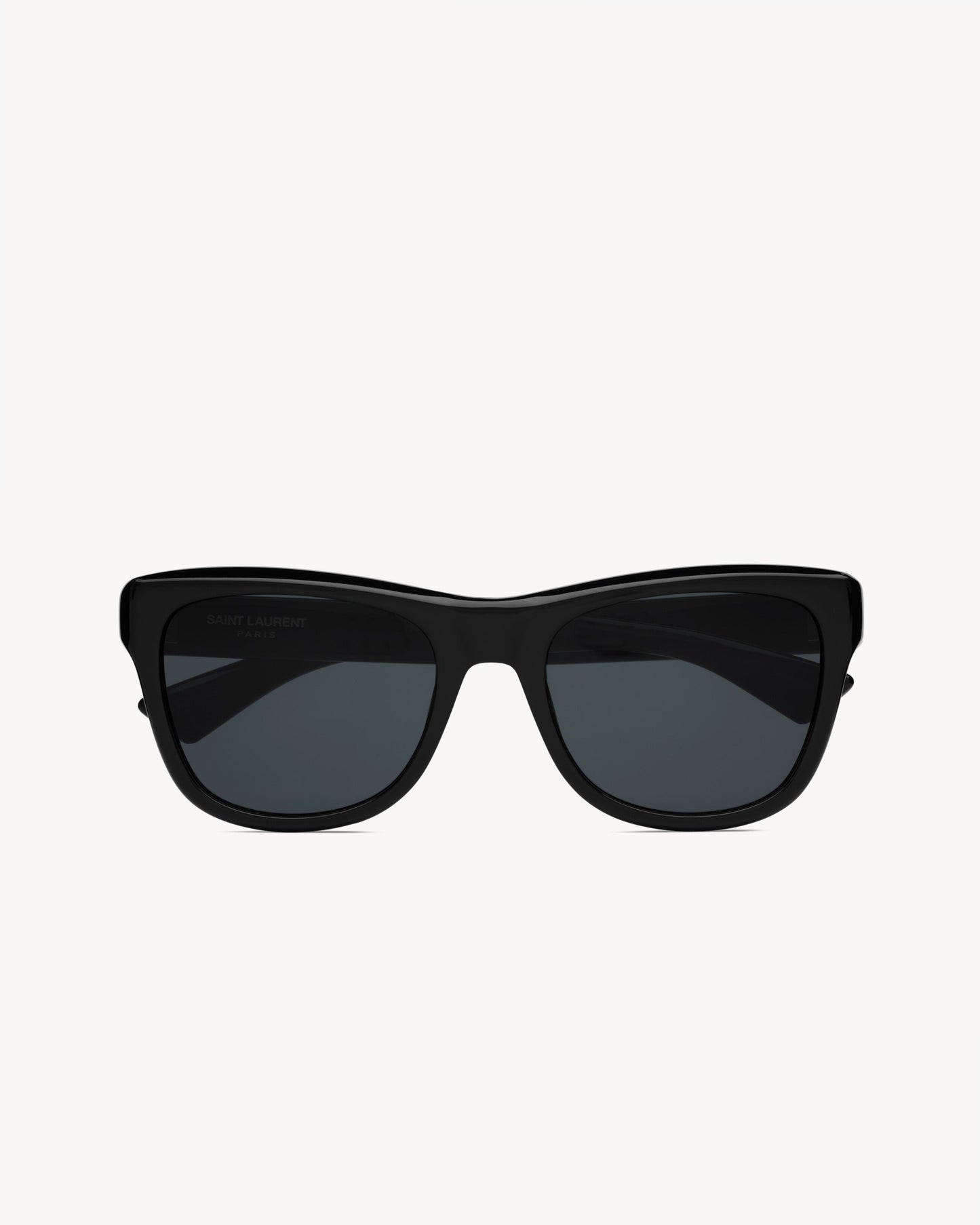 Occhiali da sole cat-eye con montatura in acetato nero donna