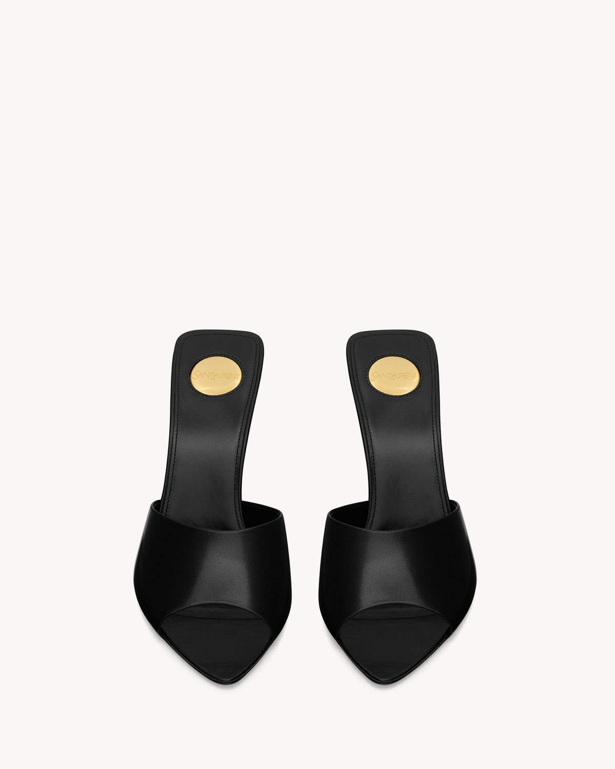 Sandali con tacco Romy in pelle nera