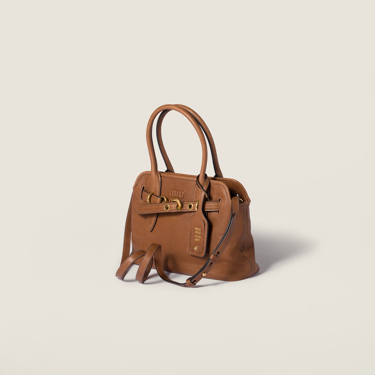 Borsa Aventure in nappa rovere