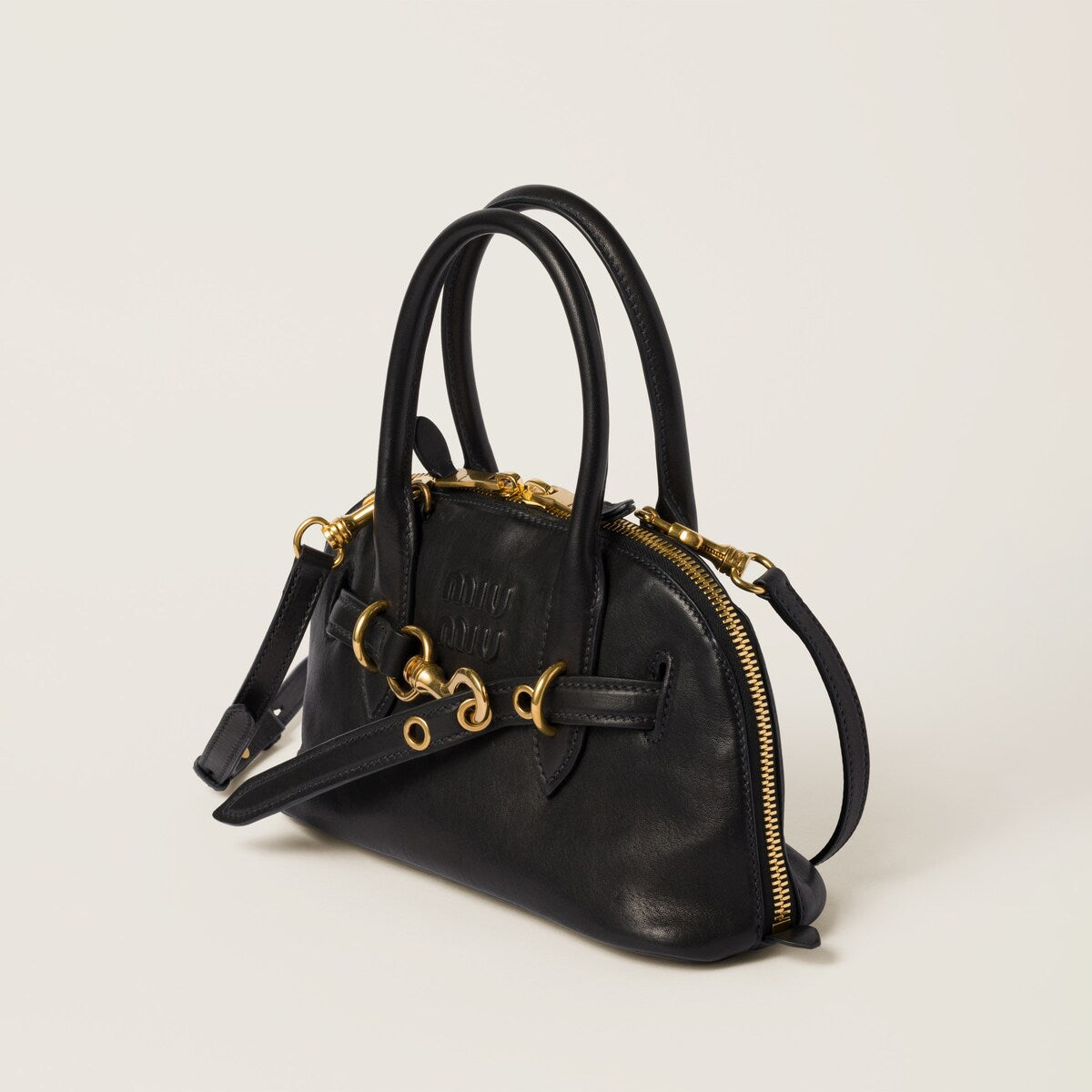 Borsa Aventure piccola in nappa nero