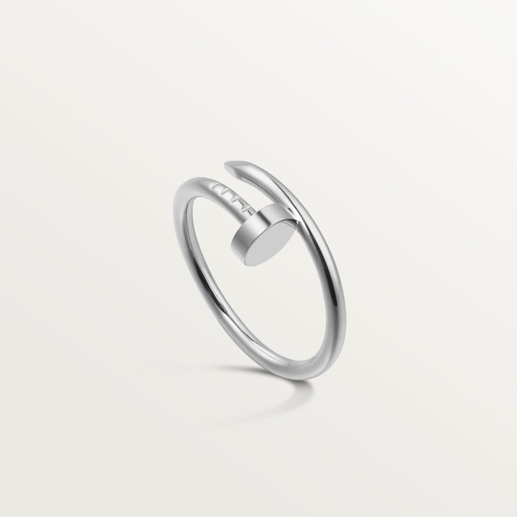 Anello Juste un Clou color oro bianco