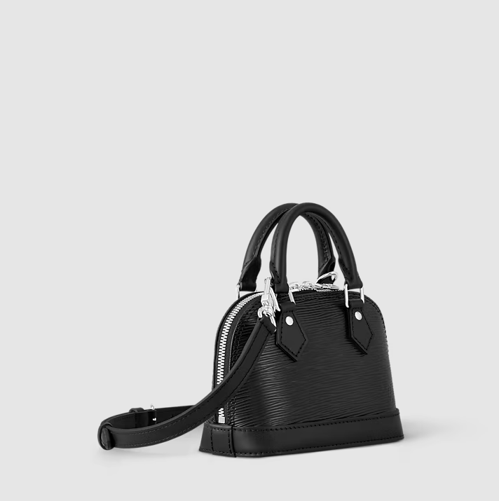 Alma Nano Pelle Epi Nero